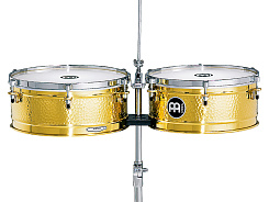 Тимбалес 14"+15" Meinl LC1BRASS Artist Luis Conte 