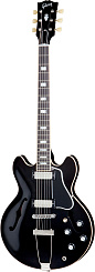 GIBSON MEMPHIS ES-390 PLAIN EBONY