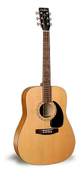 Simon & Patrick WOODLAND CEDAR A3T+Кейс  электроакустическая гитара Dreadnought, цвет - натуральный