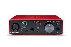 Аудио интерфейс FOCUSRITE Scarlett Solo 3rd Gen