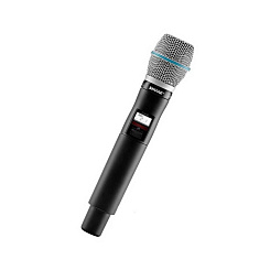 SHURE QLXD2/B87A K51 606 - 670 MHz ручной передатчик серии QLXD с капсюлем микрофона BETA87A