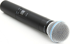 SHURE SLX2/BETA58 L4E 638 - 662 MHz ручной передатчик с капсюлем динамического микрофона BETA 58 для беспроводной системы SLX