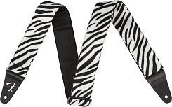 FENDER WILD ZEBRA PRINT STRAP 2