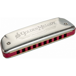 HOHNER Golden Melody 542/20 F# (Доступ на 30 дней к бесплатным урокам) - Губная гармоника диатоническая Хонер