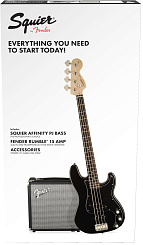 FENDER SQUIER PK PJ BASS R15v3 BLK 230V EU