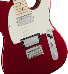 Fender Squier Contemporary Telecaster HH, Maple Fingerboard, Dark Metallic Red