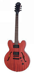 Электрогитара EPIPHONE DOT STUDIO WORN CHERRY BLACK HARDWARE