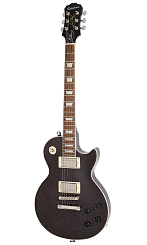 EPIPHONE LES PAUL TRIBUTE PLUS 60's MIDNIGHT EBONY электрогитара с кейсом