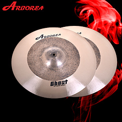 Две тарелки 14" Arborea GH14HH Ghost Series Hi-Hat