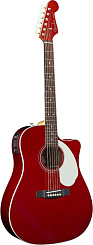 Электроакустическая гитара FENDER SONORAN SCE DREADNOUGHT CUTAWAY - SOLID TOP/BACK CANDY APPLE RED