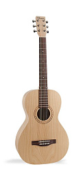 Norman EXPEDITION PARLOR ISYST Natural SG+Кейс  электроакустическая гитара Dreadnought, чёрный