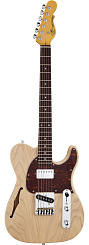 G&L Tribute ASAT Classic Bluesboy Semi-Hollow Natural Ash MP