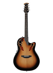 OVATION 2078AX-1 Elite Deep Contour Cutaway Sunburst