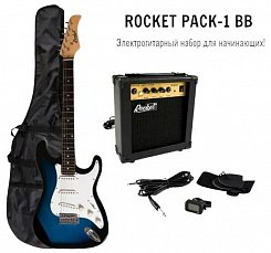 Комплект с электрогитарой ROCKET PACK-1 BB