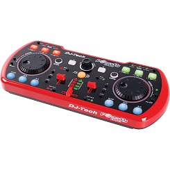 DJ-Tech POKET DJ DUO (PDJD-RED-USB-DJ) Ультракомпактный DJ-контроллер 