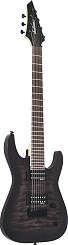 JACKSON JS22Q-7 Dinky DKA HT Transparent Black Burst