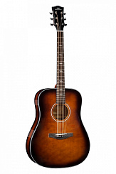 Электроакустическая гитара KEPMA F1E-D Brown Sunburst