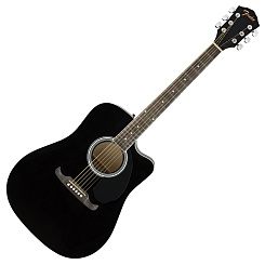 FENDER FA-125CE Dreadnought, Black