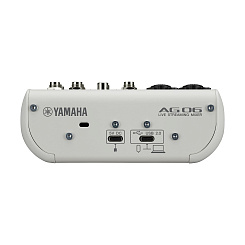 6-канальный микшер Yamaha AG06MK2 White