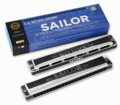 Губная гармошка Seydel Sohne 26484A Sailor Steel Am тремоло