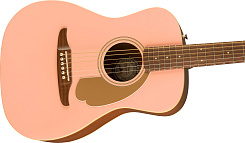 Электроакустическая гитара FENDER Malibu Player Shell Pink