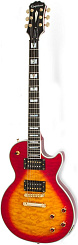 EPIPHONE PROPHECY LES PAUL CUSTOM PLUS GX HERITAGE CHERRY SUNBURST электрогитара с кейсом