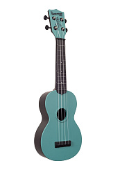 WATERMAN by KALA KA-SWG-BL Waterman GITD Blue Soprano Ukulele