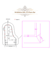 Рояль c барной стойкой Middleford Pianobar BR-275