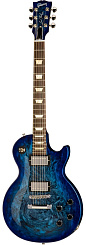 Электрогитара GIBSON LES PAUL Anniversary Flood Blue Swirl