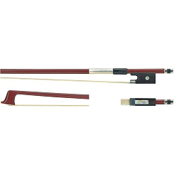 Смычок скрипичный GEWA Violin Bow Brazil Wood Student 1/4, круглая трость