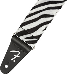 FENDER WILD ZEBRA PRINT STRAP 2