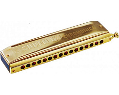 HOHNER Super 64C 7583/64 C gold - Губная гармоника хроматическая Хонер