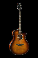 Трансакустическая гитара KEPMA F1E-GA Cherry Sunburst