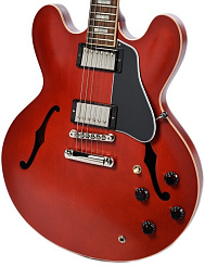 GIBSON 2018 MEMPHIS ES-335 SATIN WINE RED