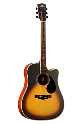 Электроакустическая гитара KEPMA D1CE Sunburst Matt