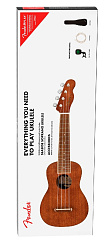 Fender Seaside Soprano Uke Pack, Nat