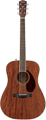 FENDER PM-1 Dreadnought All Mahogany with Case Natural